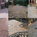 Опции за полагане на тротоарни плочи в двора на частна къща