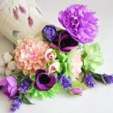 Направи си сам цветя от гофрирана хартия: най-добрите работилници и...