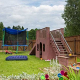 Детска площадка със собствените си ръце: постепенно майстор клас за създаване и подредени собствените си ръце, избор на размер и място на строителство