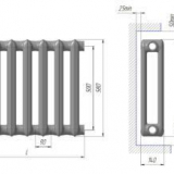 Изчисляване на броя на секциите на отоплителните радиатори