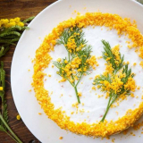 Mimosa салата класическа рецепта + слоеве в ред