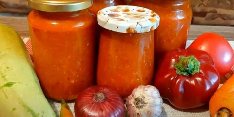 Adzhika от zucchini - 10 вкусни рецепти на kuccachk adzhika за зимата