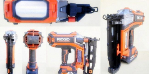 Ridgid / aeg 16ga 18v акумулаторна неврорна с безчетков двигател