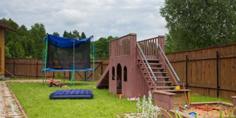 Детска площадка със собствените си ръце: постепенно майстор клас за създаване и подредени собствените си ръце, избор на размер и място на строителство