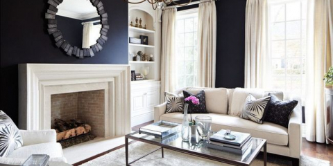 Черно-бял дизайн на всекидневна: 65+ елегантни монохромни вдъхновяващи идеи