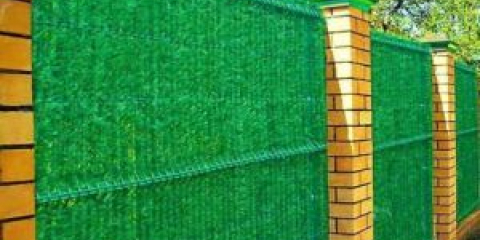 Фасадна мрежа за ограда в страната - характеристики и разновидности