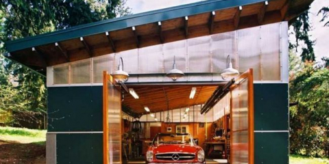 Garage do-it-seom - топ 150 снимки и видео опции сгради. Съвети за избор на място и материали. Описание на етапите на изграждането на гаража го правят сами