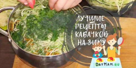 Тиквички за зимата - вкусни рецепти за подготовка