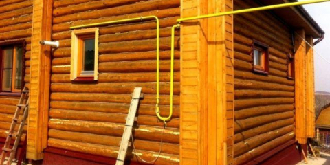 Как да проведем газ към банята от дома