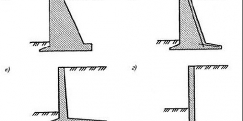 Конструкции на подпорни стени и методи на строителство