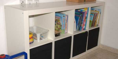 Конструктивен подход за съхраняване на играчки в детската стая