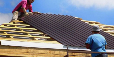 Направи си сам гофриран покрив