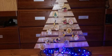 Новогодишно дърво със собствените си ръце (diy идеи)