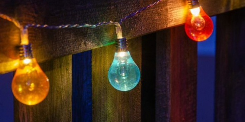 Осветяване на терасата или верандата на селска къща