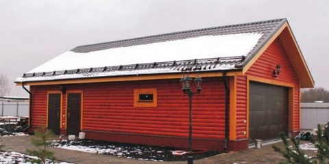 Гаражни проекти с хозблок: проекти и чертежи