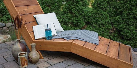 Шезлонг със собствените си ръце. Чертежи, проекти с фото инструкции