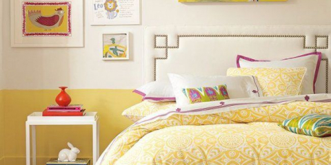 Топла охра, сочен лимон и цитрин: 100+ идеи за интериорен дизайн на спалнята в жълти тонове