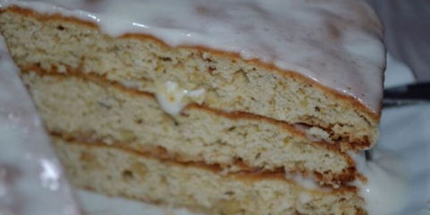 Аня торта - класическа рецепта със заквасена сметана