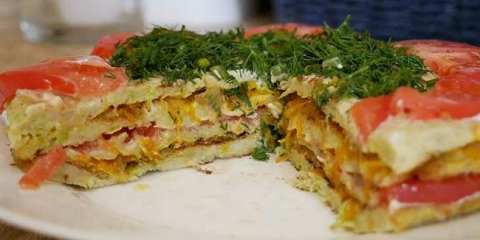 Торта с тиквички - вкусна торта с тиквички, бърза и вкусна!