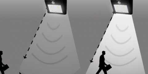 Инсталиране на сензор за движение за включване на светлината