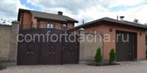 Направи си сам порта с порта вътре за частна къща